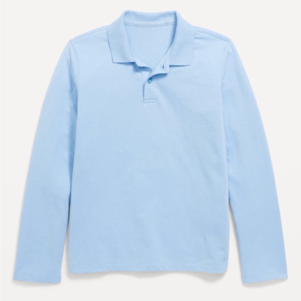 Old Navy School Uniform Jersey Long Sleeve Shirt
